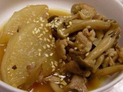 コーン缶の汁捨てるの待った!汁で大根の煮物作ろっ!
